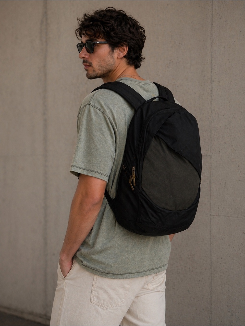 🎒🔥 Vintage The North Face Backpack – Distressed Street Style